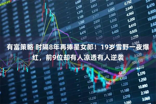 有富策略 时隔8年再捧星女郎!19岁雪野一夜爆红,前9位却有人凉透有人逆袭